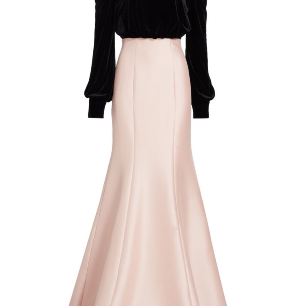 Elegant Black and Cream Women's Skirt
